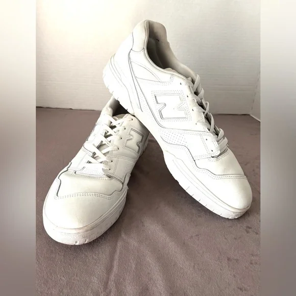 MENS NEW BALANCE WHITE BASKETBALL 650 R
DESIGN LOW TOP LACE UP SZ 16 - Picture 3 of 11